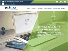 Tablet Screenshot of nextgensolution.in